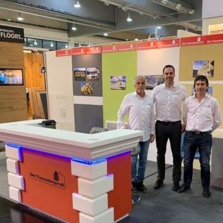 Messestand von Der Fassadenprofi