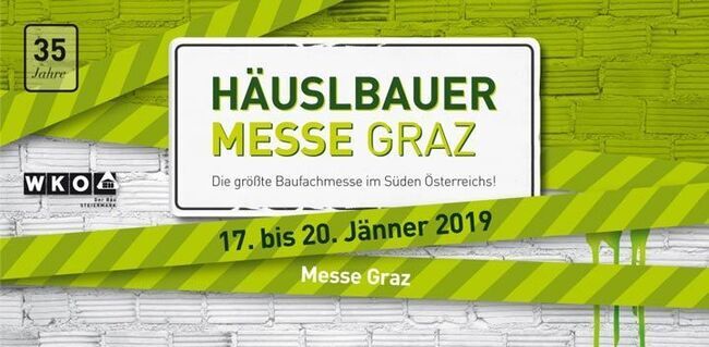Flyer Häuslbauer Messe Graz 17. bis 20. Jänner 2019