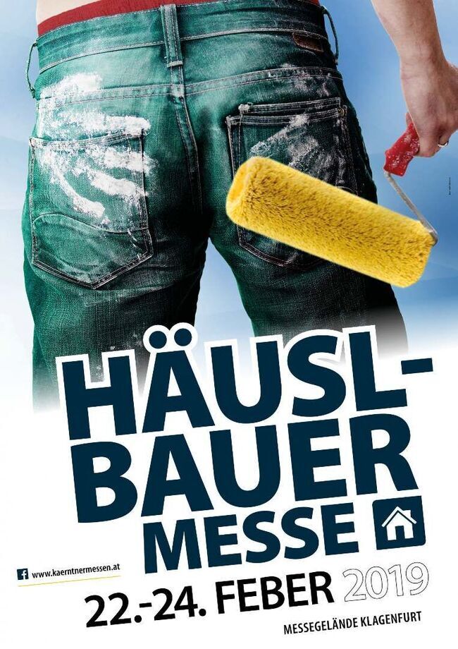 Flyer Häuslbauer Messe 22. - 24.02.2019