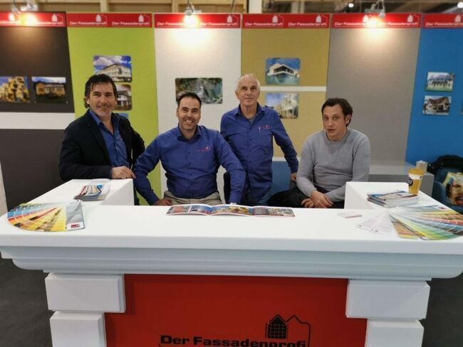 Messestand von Der Fassadenprofi